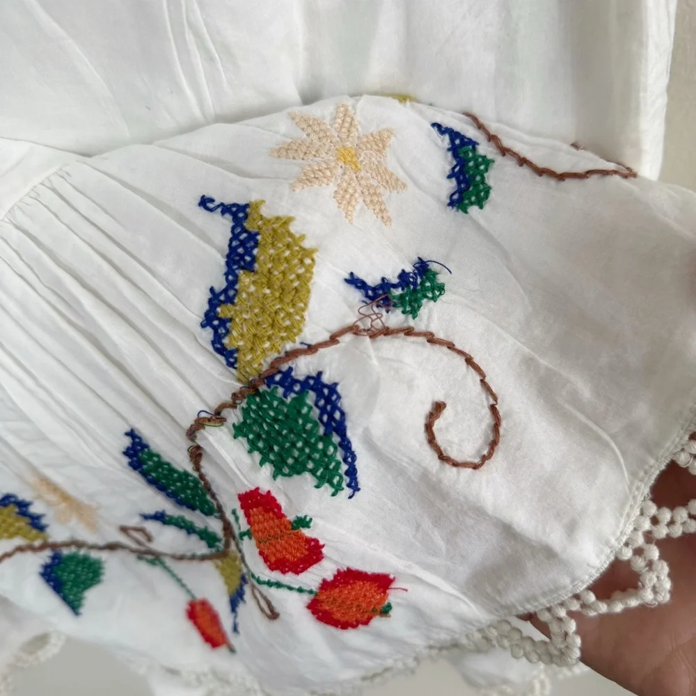 Farm Rio Embroidered Mini Skirt - Picture 8 of 8